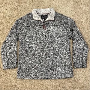 True Grit Oak Hall Sherpa pullover